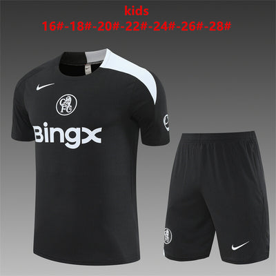 Kids Chelsea Training Tracksuits 25/26 Football Kit Soccer Jersey