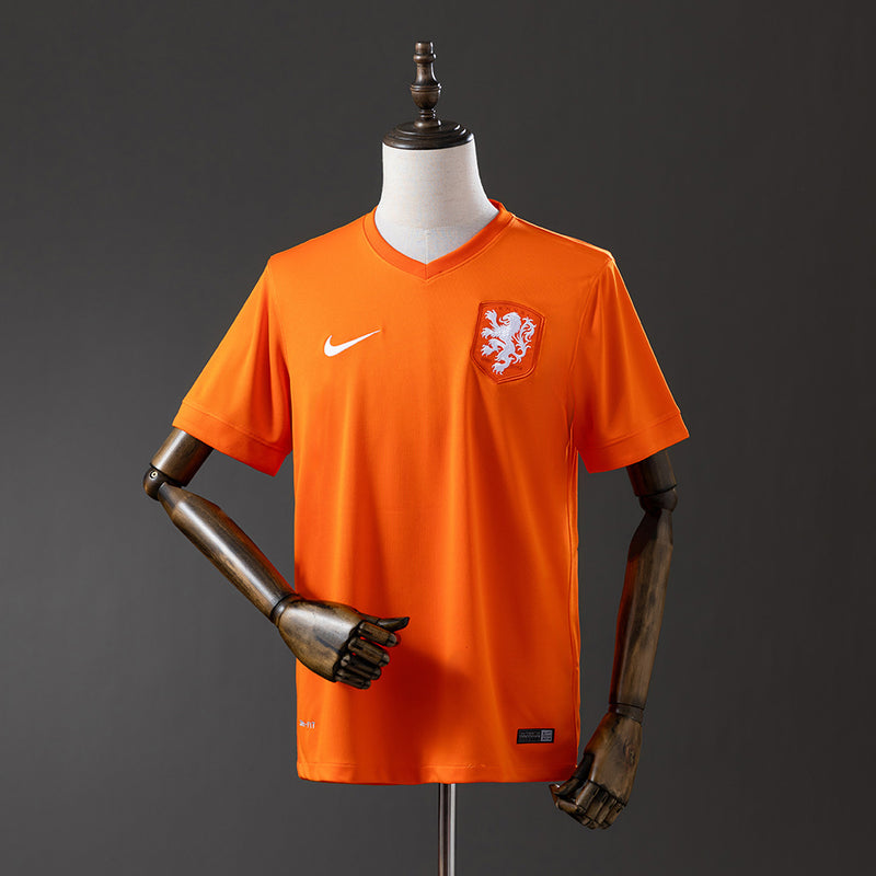Netherlands Jersey 2014 Home Retro Football Kit