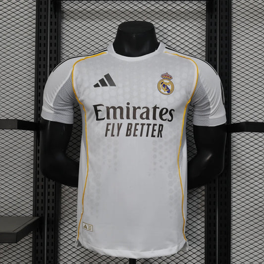 Player Version Real Madrid Jersey 25/26 Home Football Kit Soccer Shirt