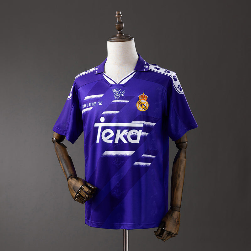 Real Madrid Jersey 1994-96 Away Retro Kit