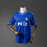 Rangers Jersey 1999-01 Home Retro Football Kit