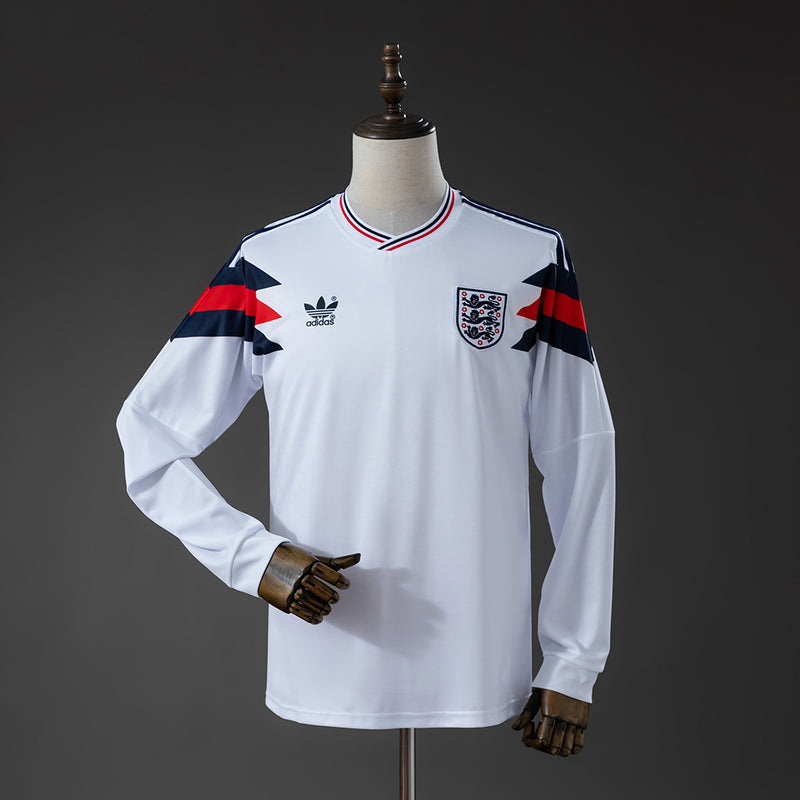 England Retro Jersey 2026 World Cup Long Sleeves Football Kit Soccer Shirt