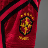 Brazil Basketball Shorts 2026 Red