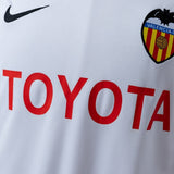 Valencia Jersey 2006-07 Home Retro Football Kit
