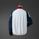 Manchester United Windbreaker 2025-26 White Football Soccer Jacket