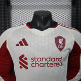 Player Version Liverpool Jersey 25/26 Away Long Sleeves Football Kit Soccer Jersey