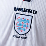 England Jersey 1998 Home Retro Football Kit