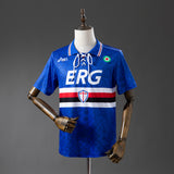 Sampdoria Jersey 1994-95 Home Retro Football Kit