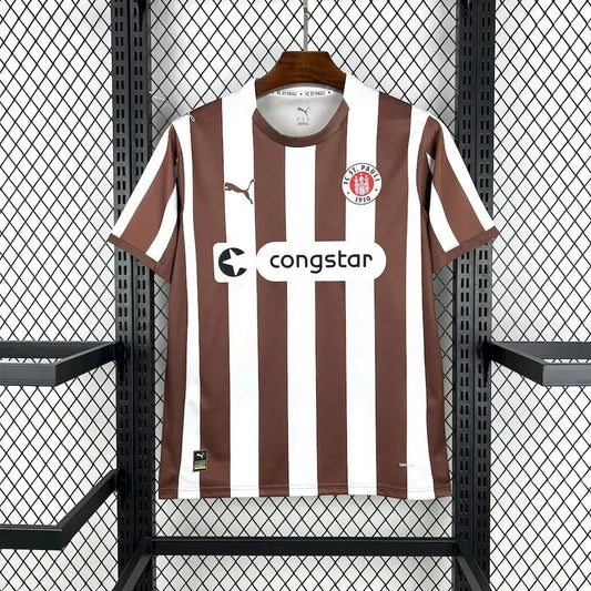 St Pauli Jersey 25/26 Home Football Kit Soccer Jersey