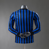 Player Version Inter Milan Jersey 25/26 Home Long Sleeves Football Kit