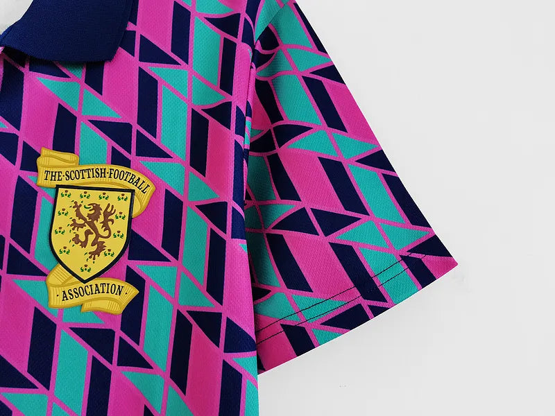Retro Scotland Jersey 1988-89 Away Football Kit Soccer Shirt