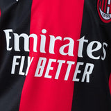 Kids AC Milan Home Jersey 2026-2027 Football Kit Soccer Shirt PalmSportss