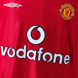 Man United Jersey 2000-01 Retro Home Football Kit