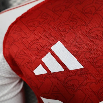 Player Version Arsenal Jersey 25/26 Home Long Sleeves Football Kit Soccer Jersey