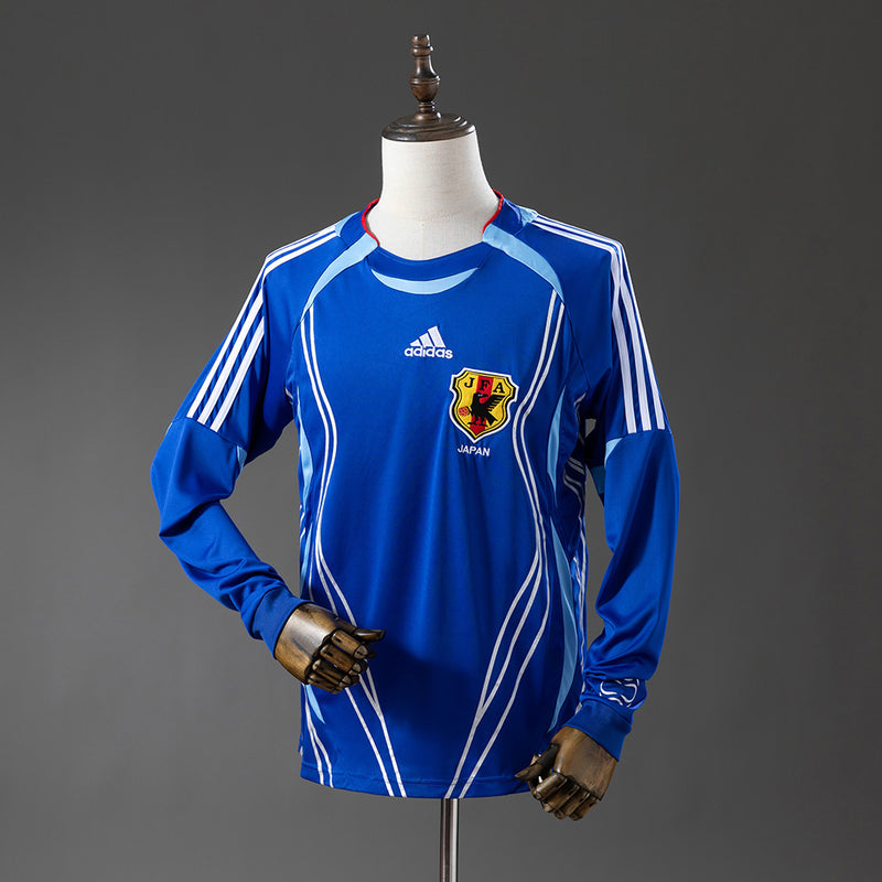 Japan Jersey 2006 Home Retro Football Kit Long Sleeves