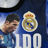 Kids Ronaldo Real Madrid Jersey 25/26 Football Kit Soccer Jersey