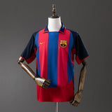 Barcelona Jersey 2003-04 Home Retro Football Kit