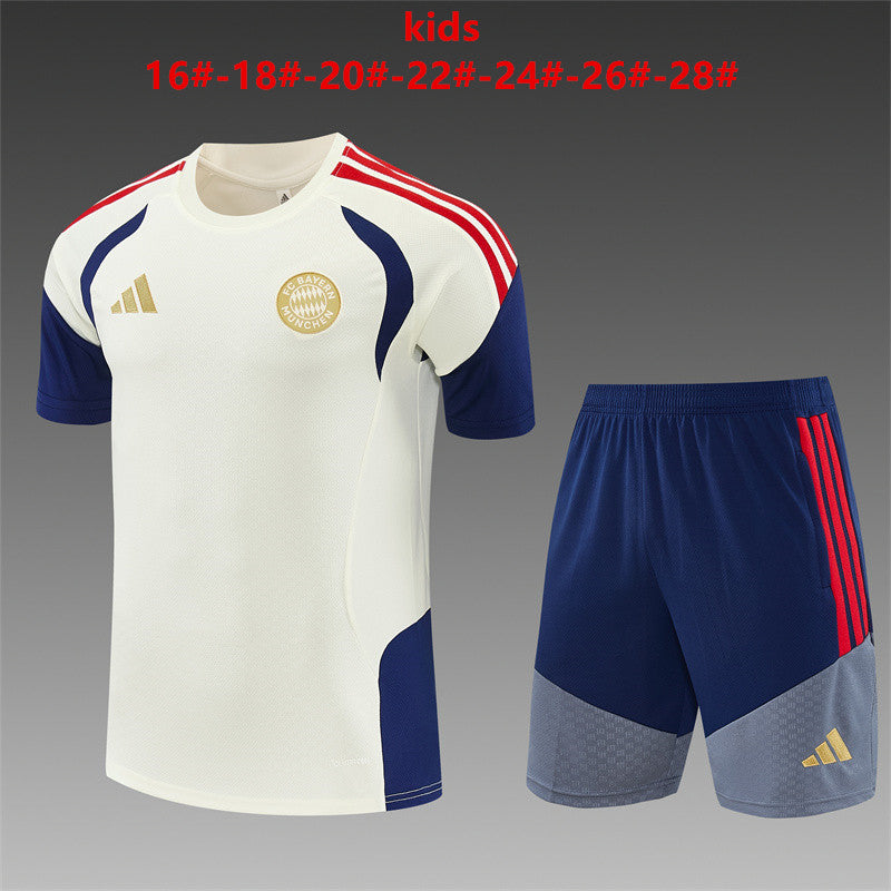 Kids Bayern Munich Training Tracksuits 2026-2027 Football Kit Soccer Jersey