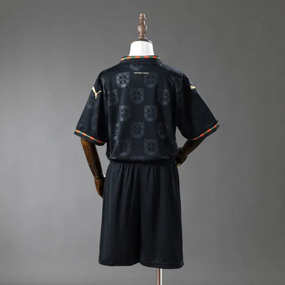 Kids Portugal Jersey 25/26 Away Ronaldo Football Kit Soccer Shirt - PalmSportss