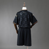 Kids Portugal Jersey 25/26 Black Football Kit