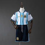 Kids Argentina Jersey 2026 World Cup Home Football Kit