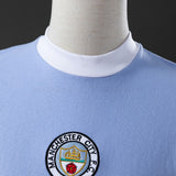 Manchester City Jersey 1971-72 Home Retro Football Kit