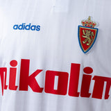 Real Zaragoza Jersey 1995-97 Home Retro Football Kit