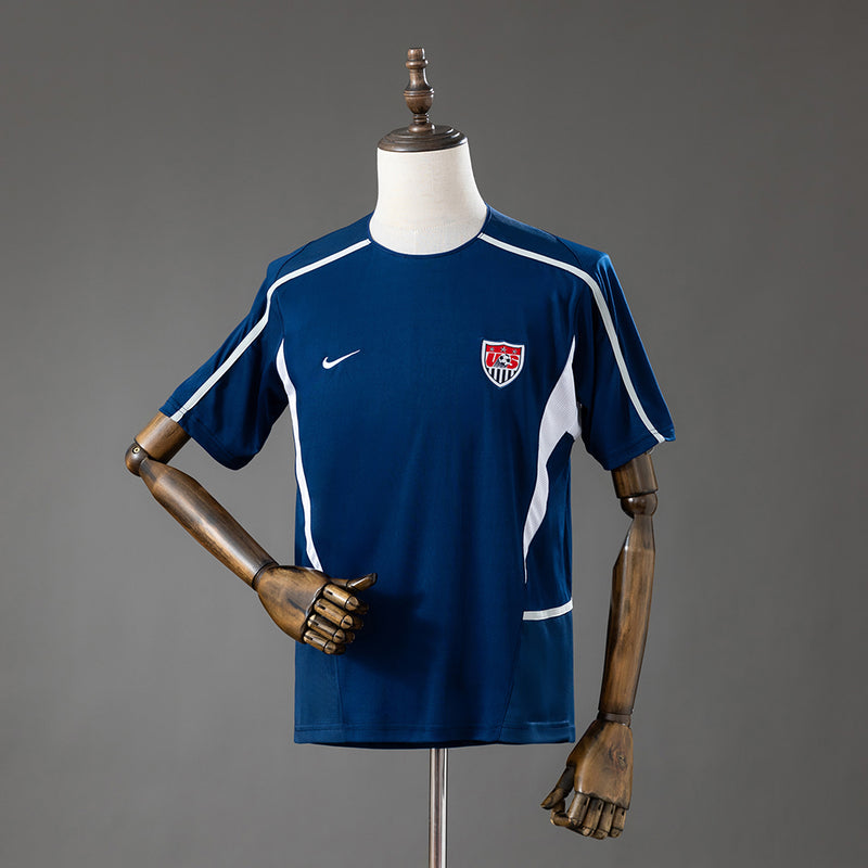 USA Away Jersey 2002 Retro Football Kit Soccer Shirt