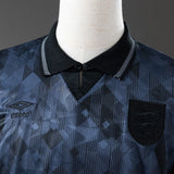 England Jersey 1990 Black Retro Kit