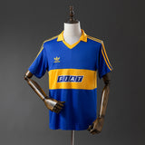 Boca Junios Jersey 1990-91 Home Retro Football Kit