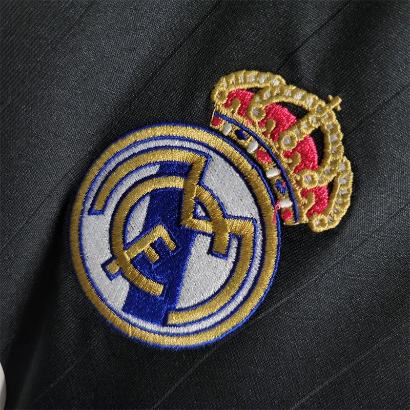 Long Sleeves Away Real Madrid Jersey 06/07 Retro Football Kits