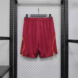 Player Version AS Roma Shorts 25/26 Home Football Kit Soccer Shorts