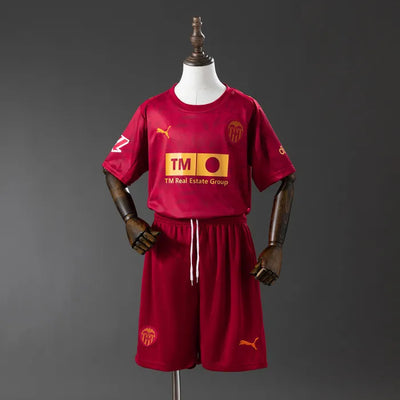 Kids Valencia Jersey 2025/26 Away Football Kit