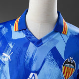 Valencia Jersey 1990-91 Away Retro Football Kit