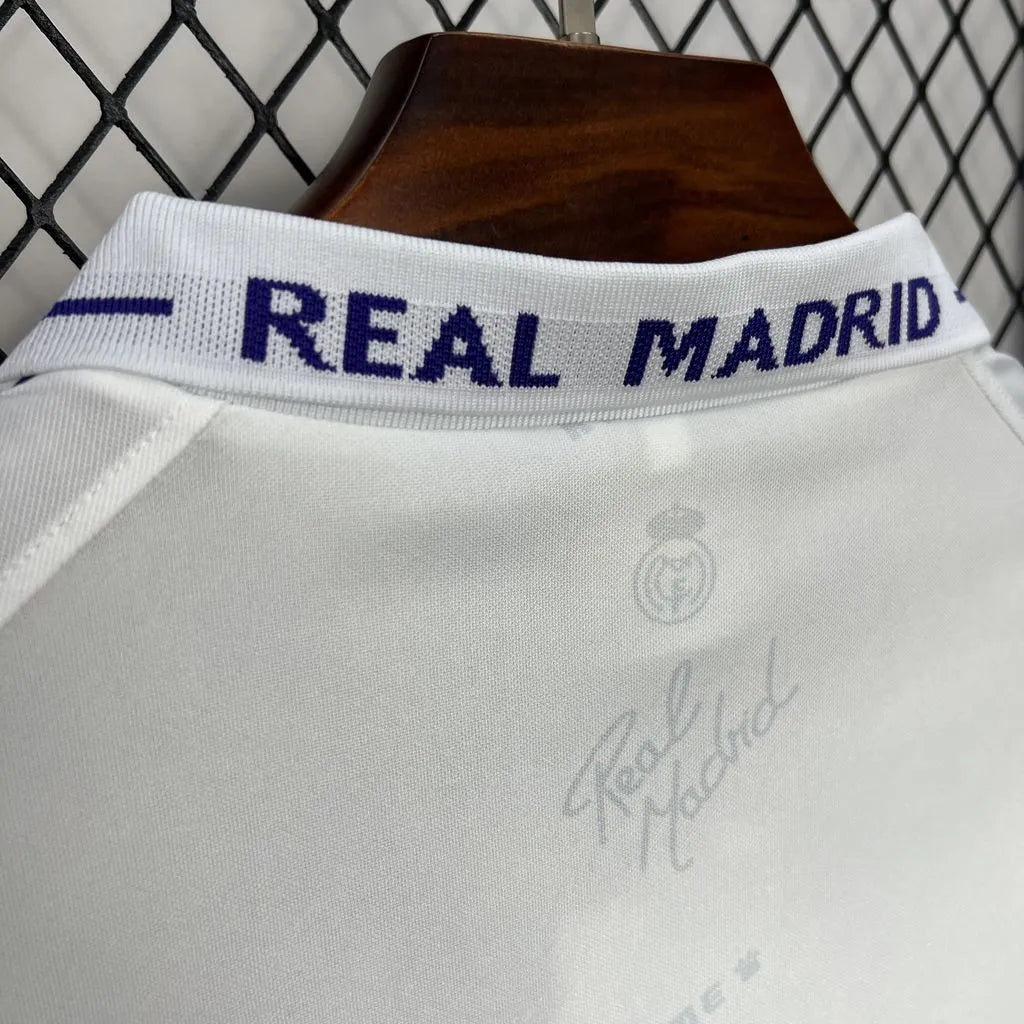Retro Real Madrid Home Kit 1994/96 Long Sleeves Football Jersey