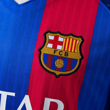 Barcelona Jersey 2016/17 Home Retro Football Kit