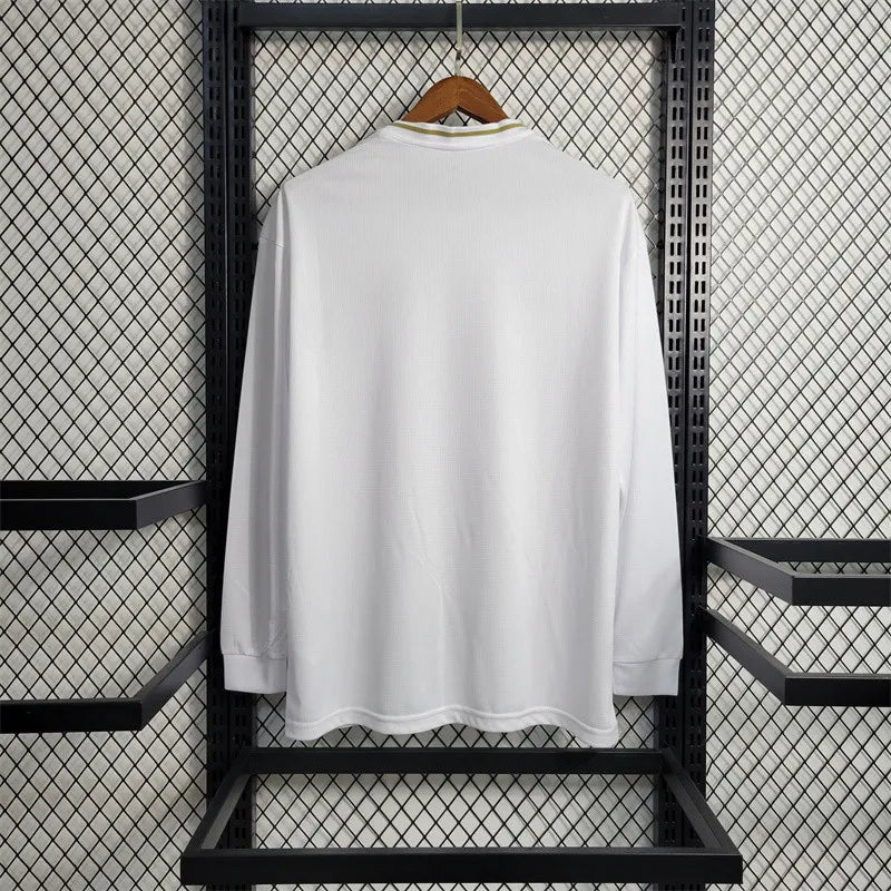 Real Madrid Jersey Home Kit 2019 2020 Retro Long Sleeves