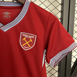 Kids West Ham United Jersey 25/26 Home Football Kit Soccer Jersey