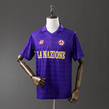 Fiorentina Jersey 1989-90 Home Retro Football Kit