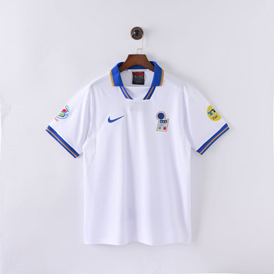 Retro Italy Jersey 1996 Away Football Kit Soccer Jersey