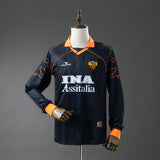 Rome Jersey 1999-00 Third Retro Football Kit Long Sleeves