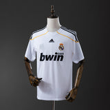 Real Madrid Jersey 2009/10 Home Retro Football Kit