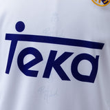 Real Madrid Jersey 1994/96 Home Retro Football Kit Long Sleeves