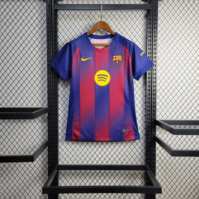 Women Barcelona Jersey 25/26 Home Football Kit Soccer Jersey