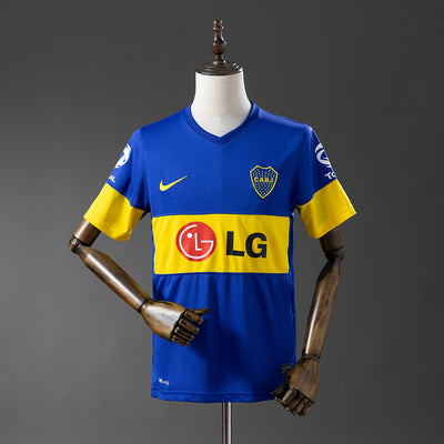 Boca Junios Jersey 2011-12 Home Retro Football Kit