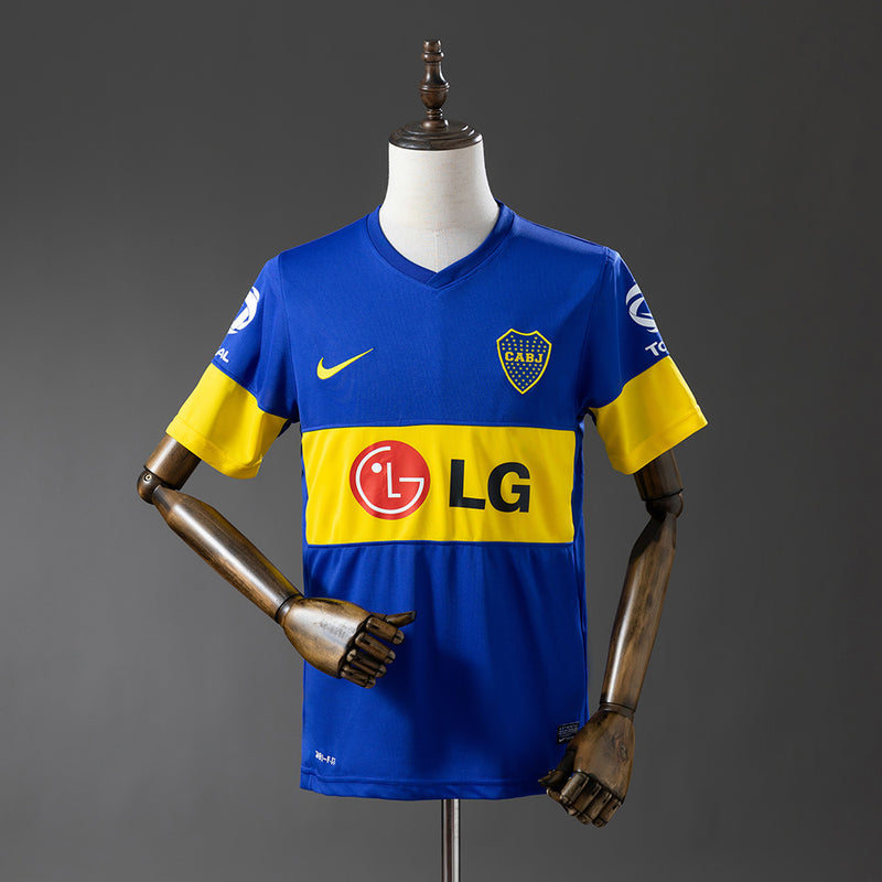 Boca Junios Jersey 2011-12 Home Retro Football Kit