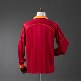 Rome Jersey 1999-00 Home Retro Football Kit Long Sleeves