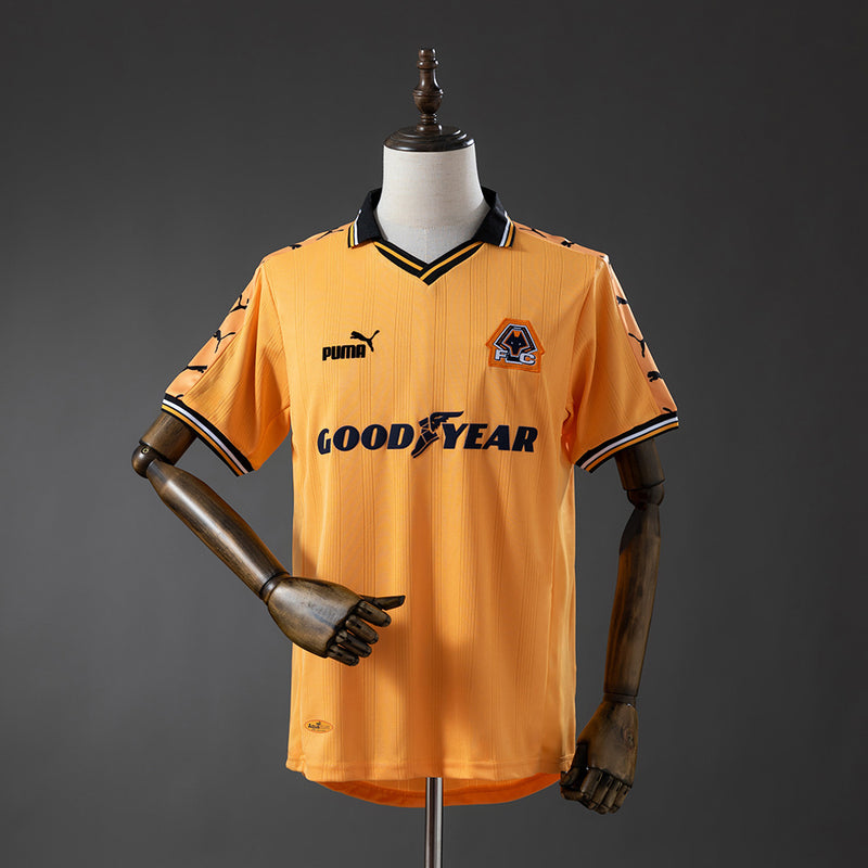 Wolves Home Jersey 1998-99 Retro Football Kit Soccer Jersey