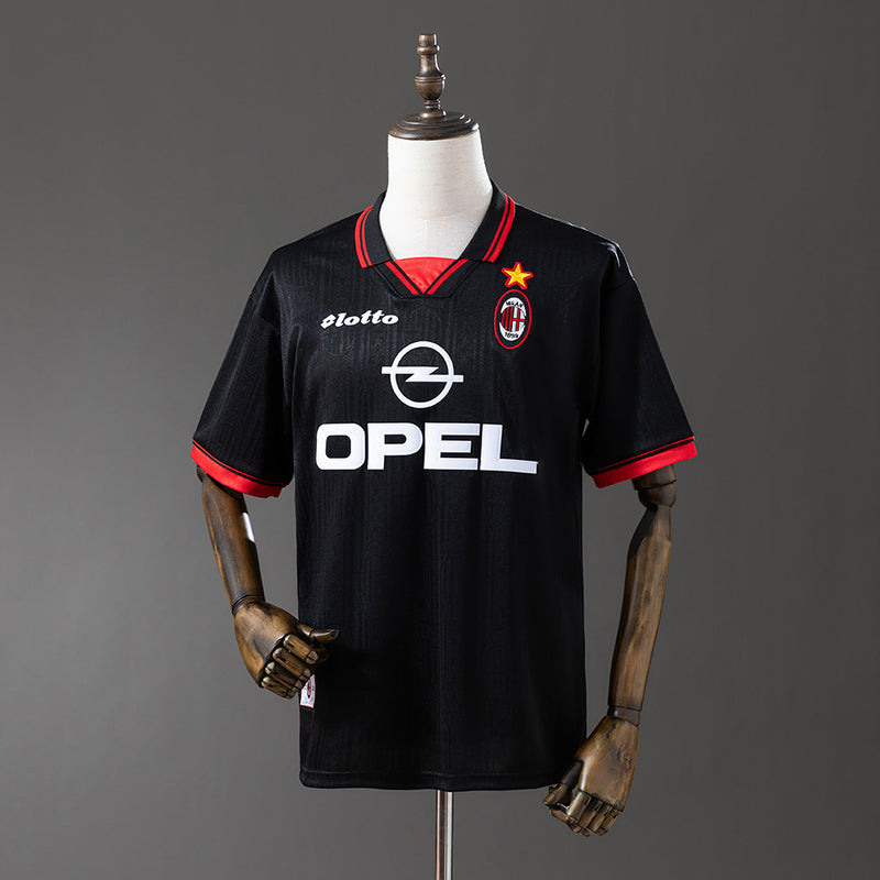 AC Milan Jersey 1997-98 Fourth Retro Football Kit