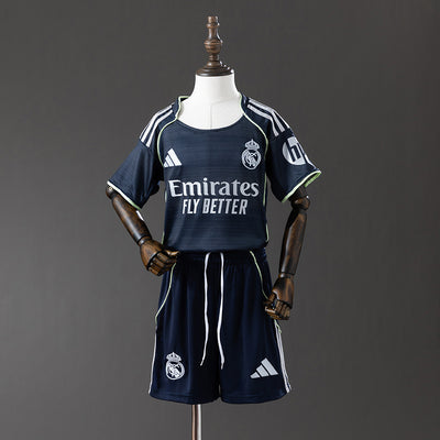 Kids Real Madrid Jersey 25/26 Away Football Kit